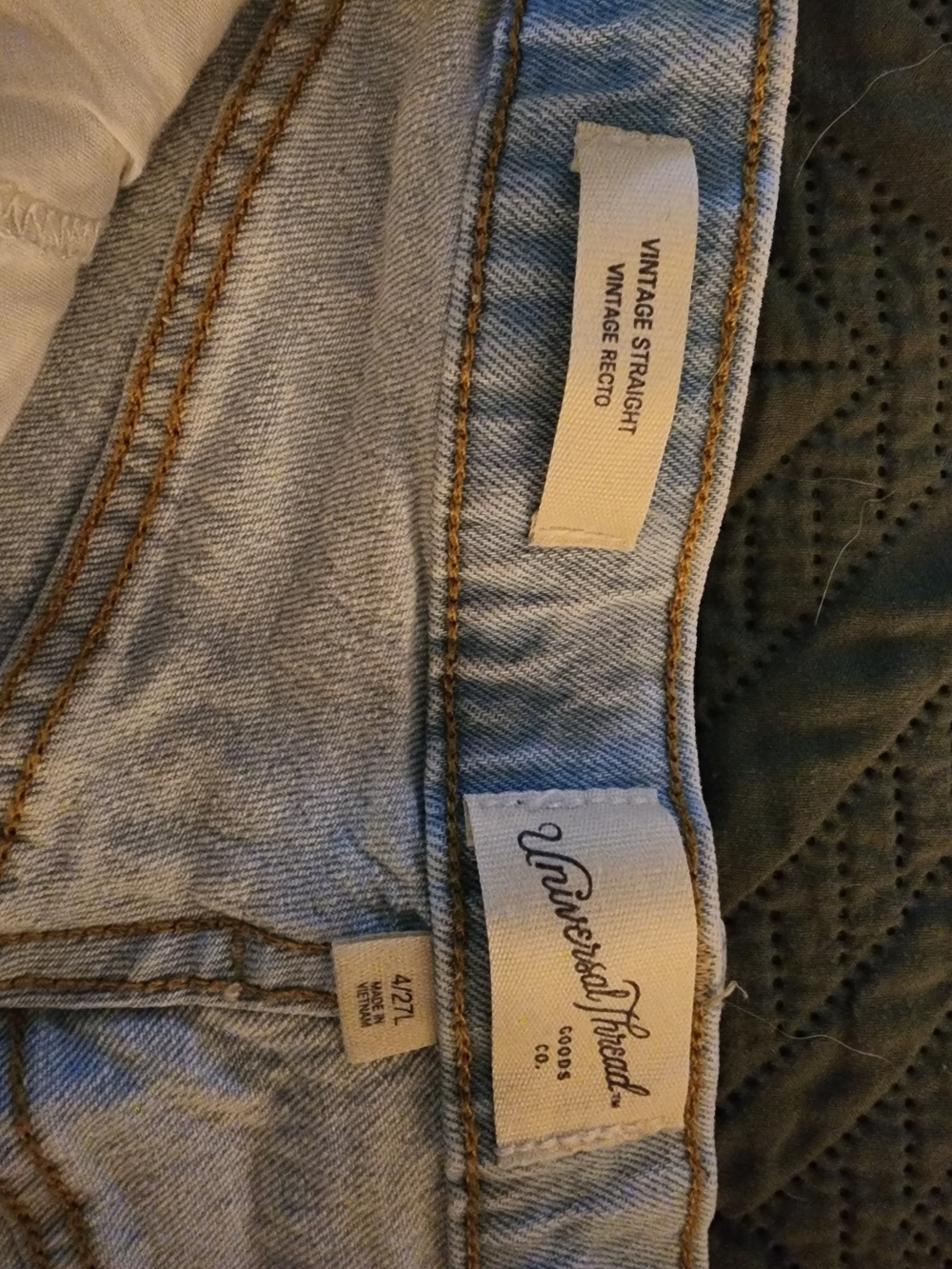 Universal Thread Light Blue Vintage Straight Jean Shorts